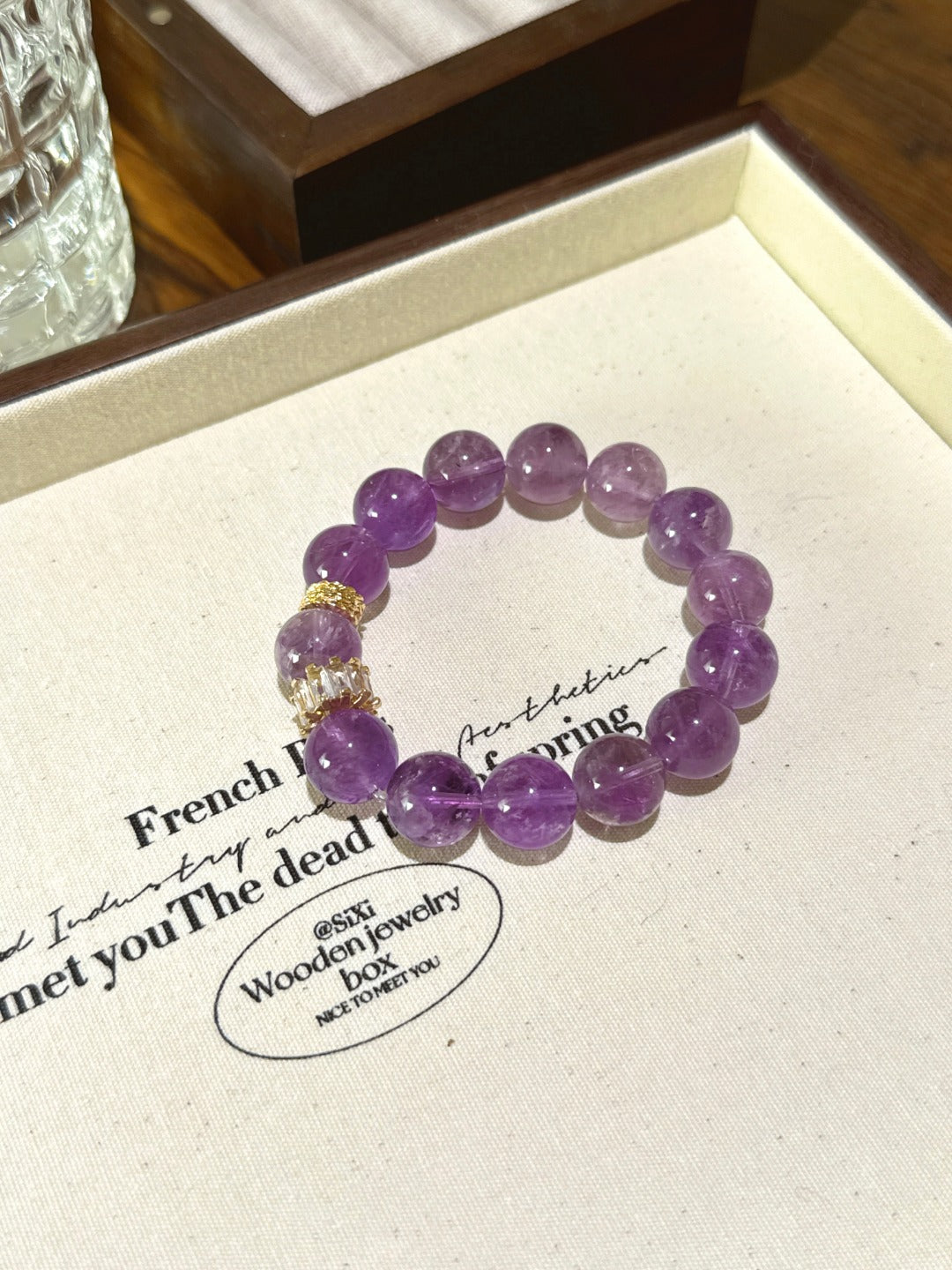 ▫️▪️ Amethyst bracelet